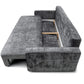 Canapé Convertible Nicale Tweed Gris
