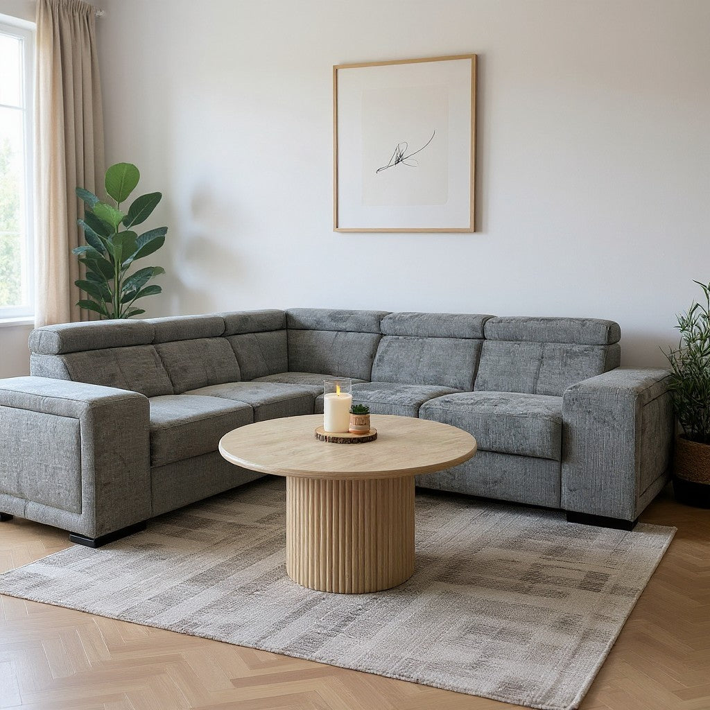 Canapé Korala Tweed Gris