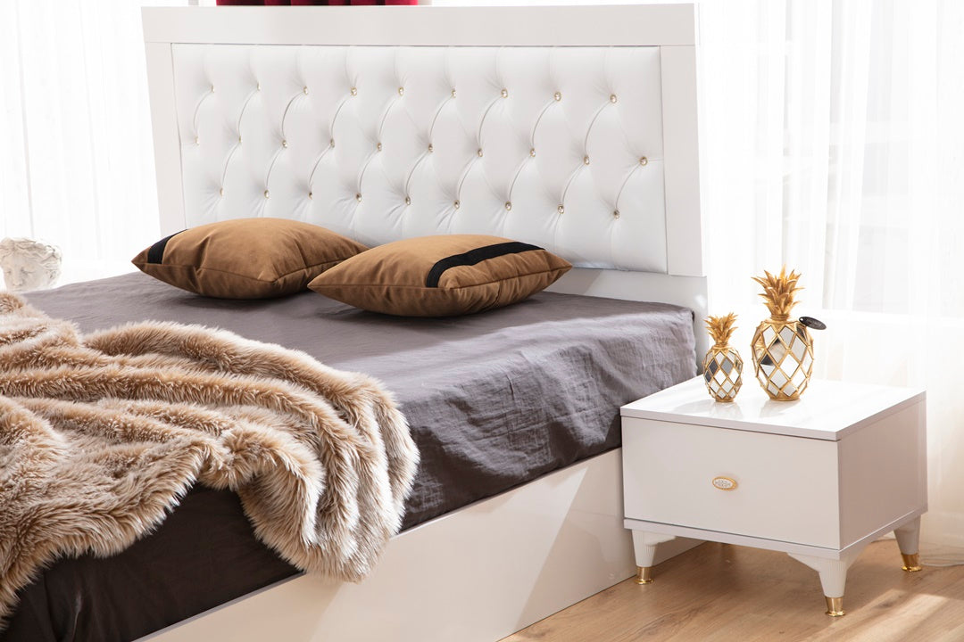 Chambre à Coucher Madrid Blanc