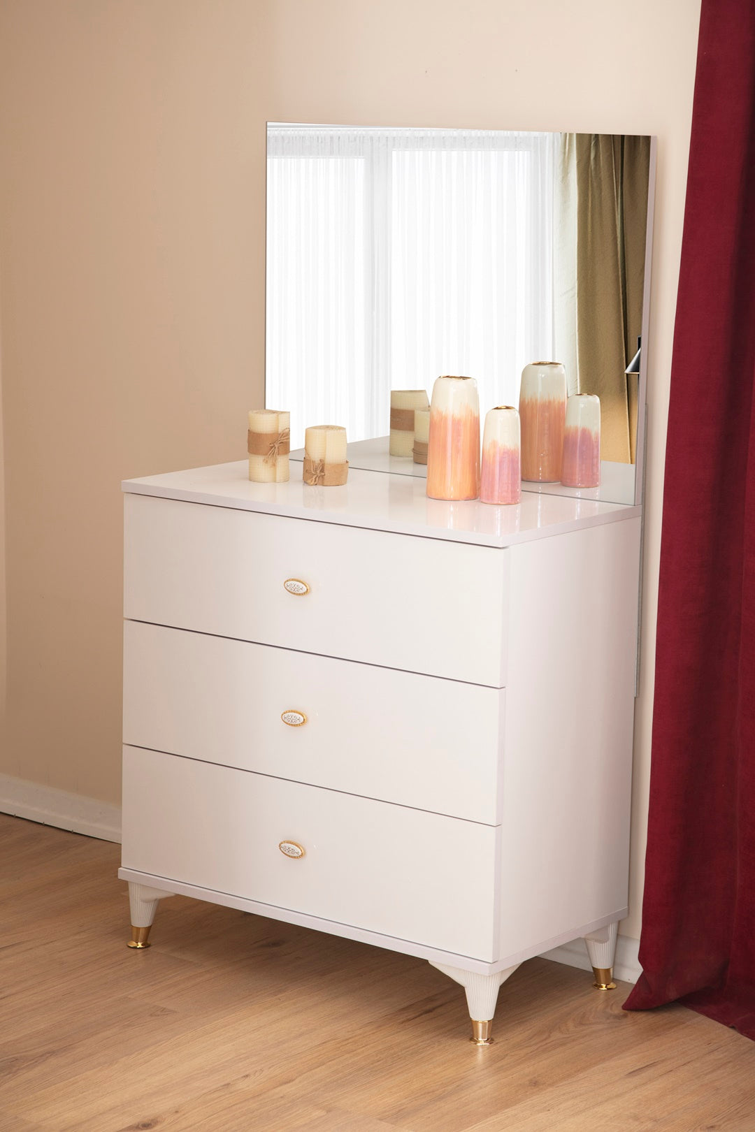 Chambre à Coucher Madrid Blanc