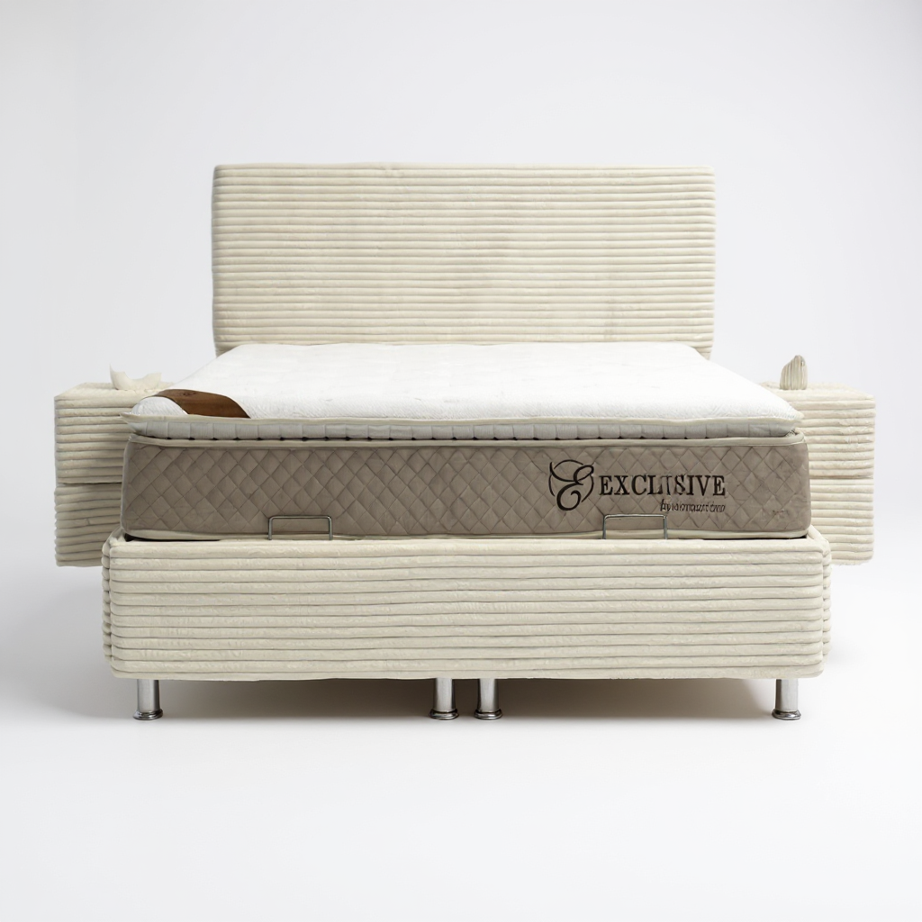 Lit Coffre VANIYA BLANC CASSÉ - Doudoud