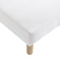 SOMMIER TAPISSIER 90X190 CM - BLANC
